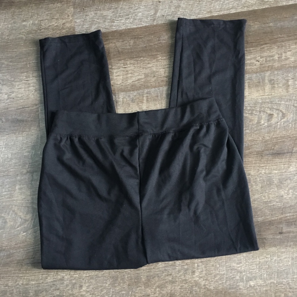 Silverware Black Soft Pants-SZ 1X - Picture 2 of 7